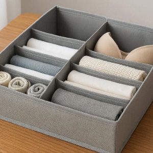 20 Collapsible Fabric Wardrobe Storage Bag Small Drawer Divider Box Clothes Underwear Socks Organizer